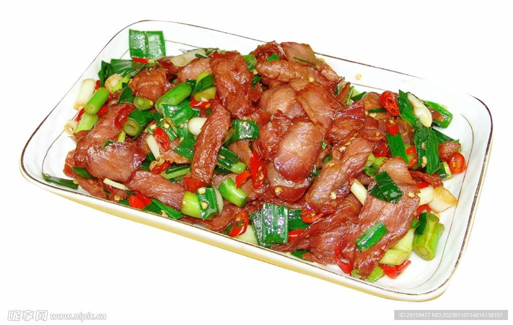 干炒熏牛肉