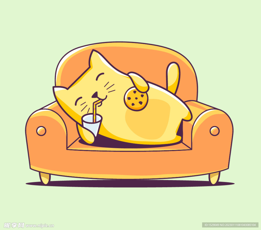 卡通猫  