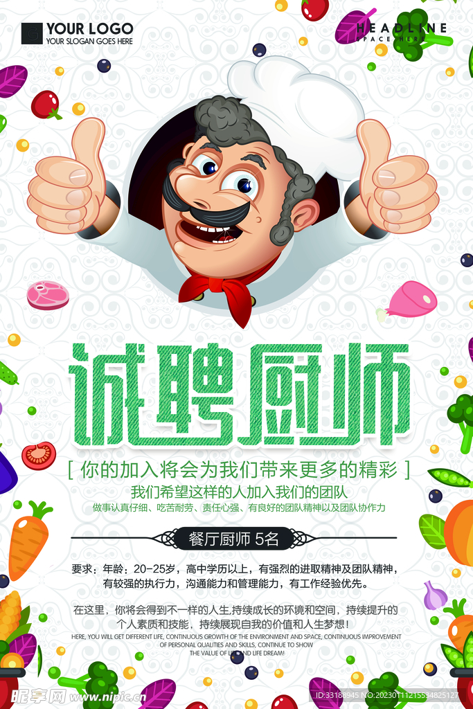 厨师招聘