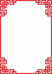 红色图框