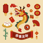 春节传统元素