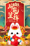 瑞兔呈祥