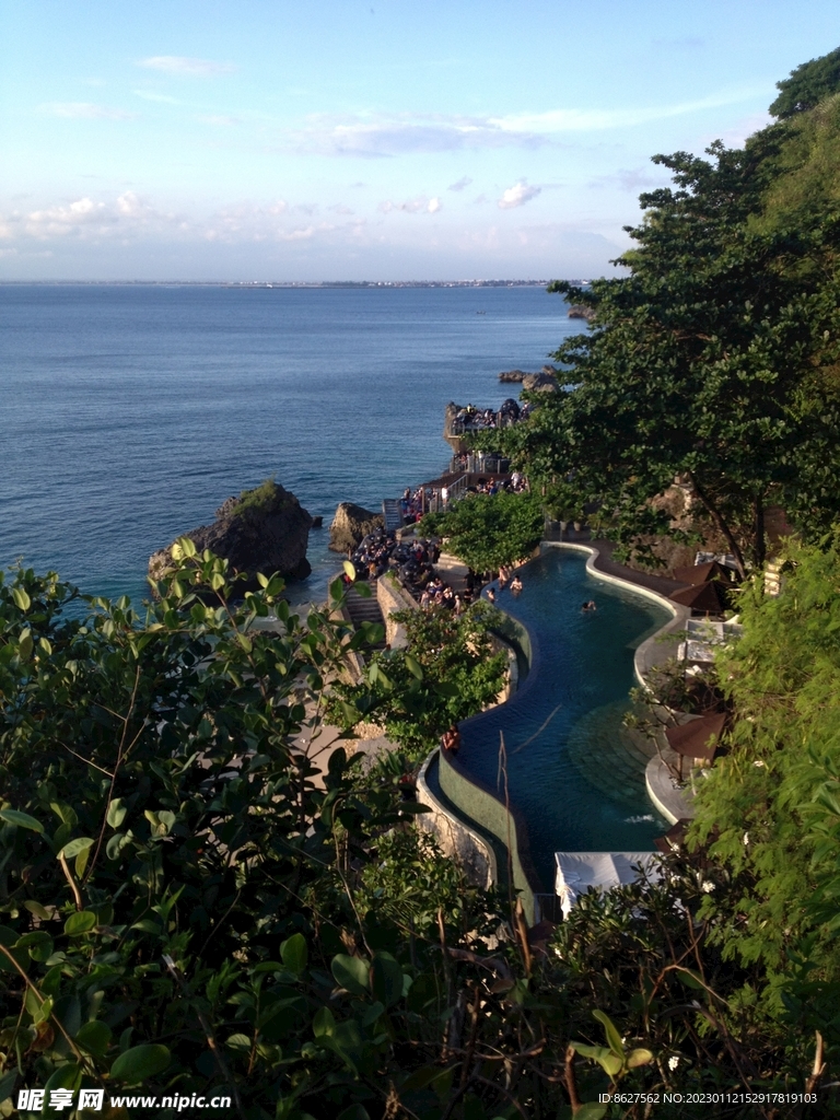 巴厘岛悬崖泳池