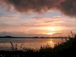 海滨夕阳