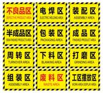 车间分区标识牌