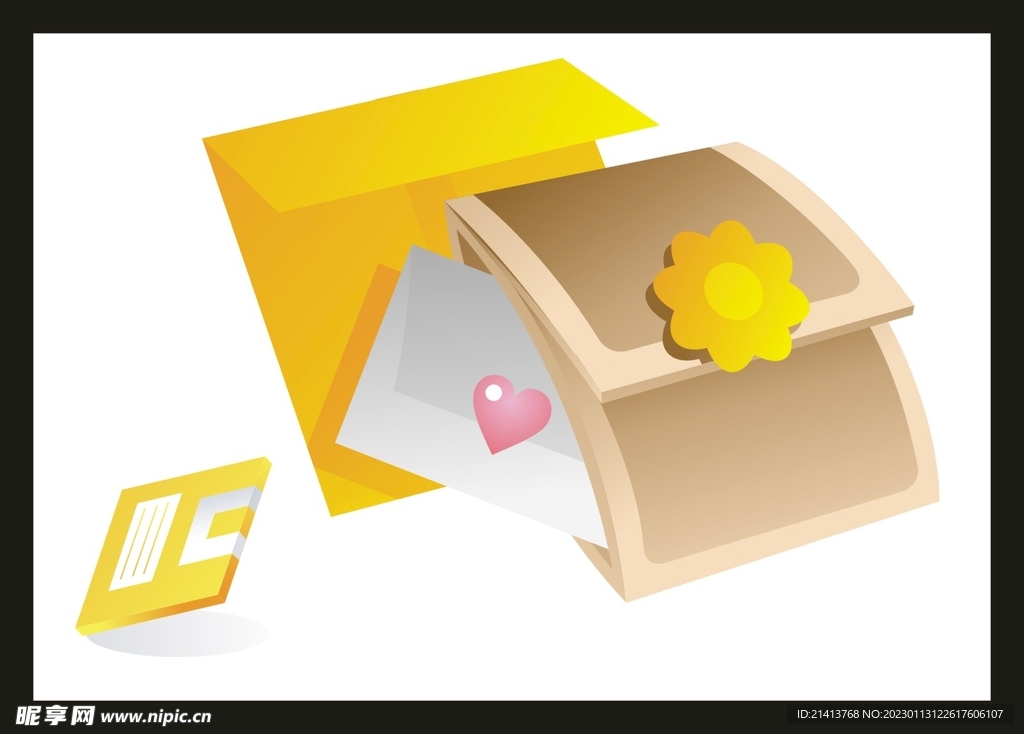 手绘办公用品