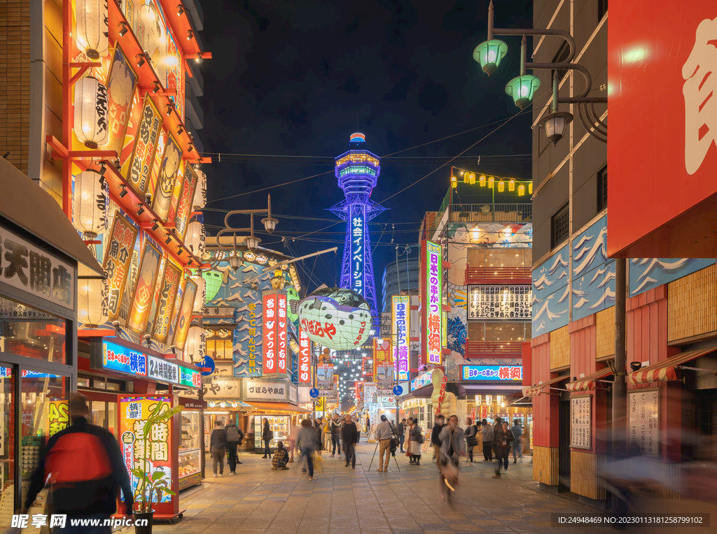 日本大阪街景