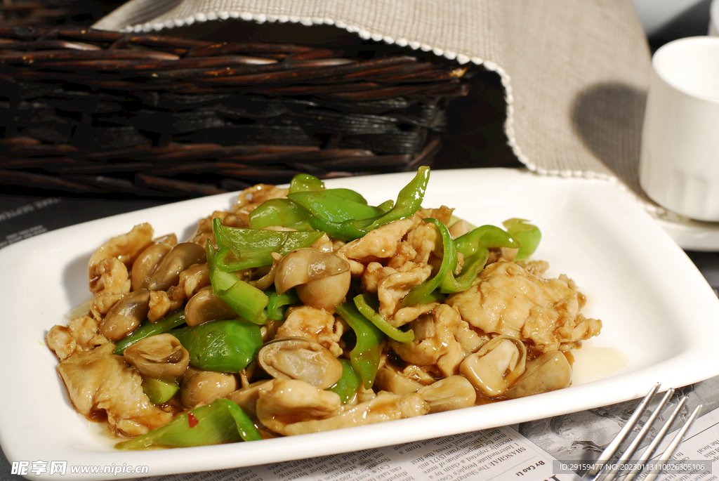 蚝油鸡片