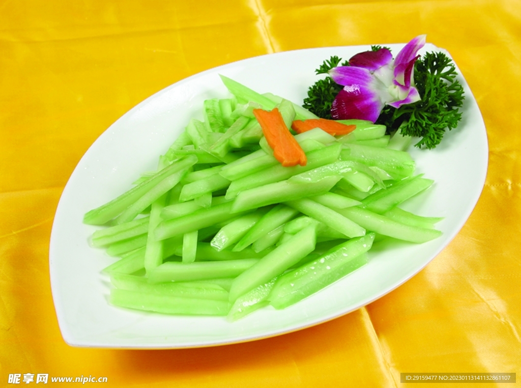 鸡油青瓜条
