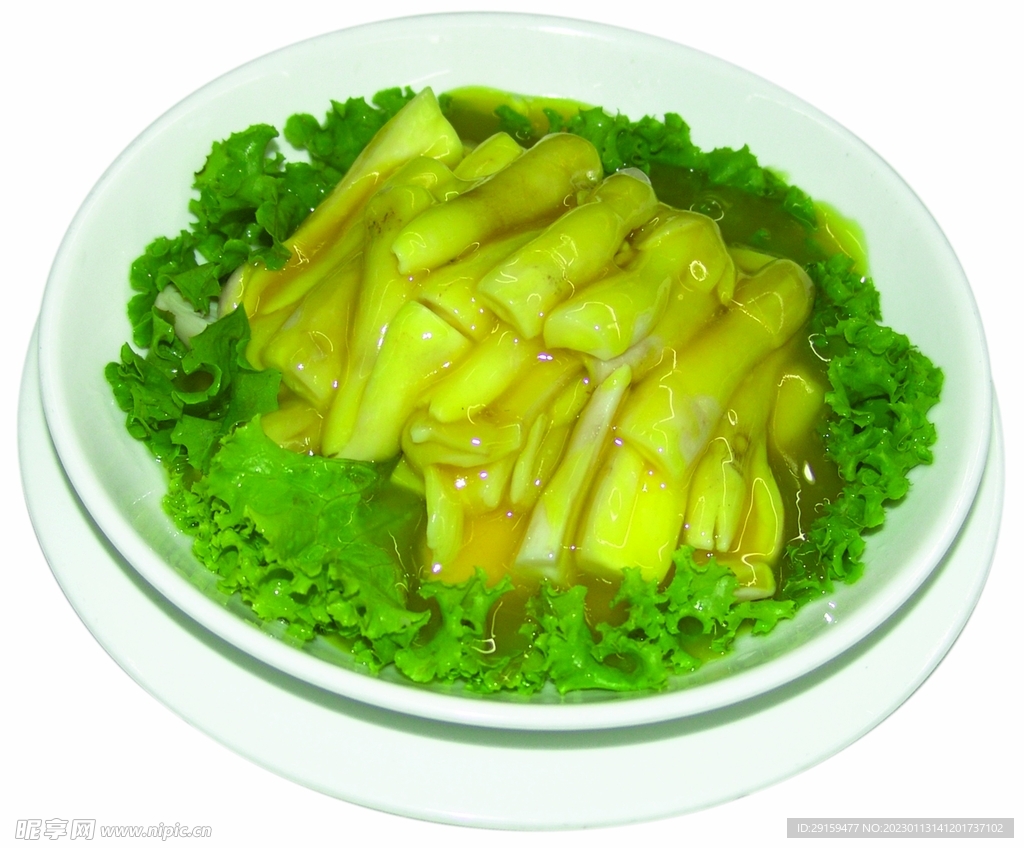 鸡汁鸡腿菇