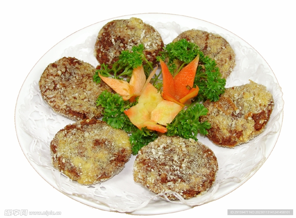 花仁豆沙饼