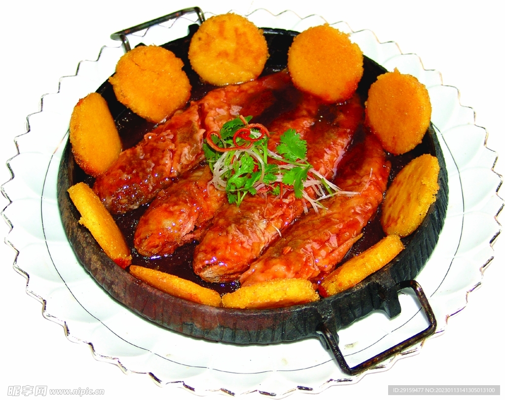 黄鱼贴饼