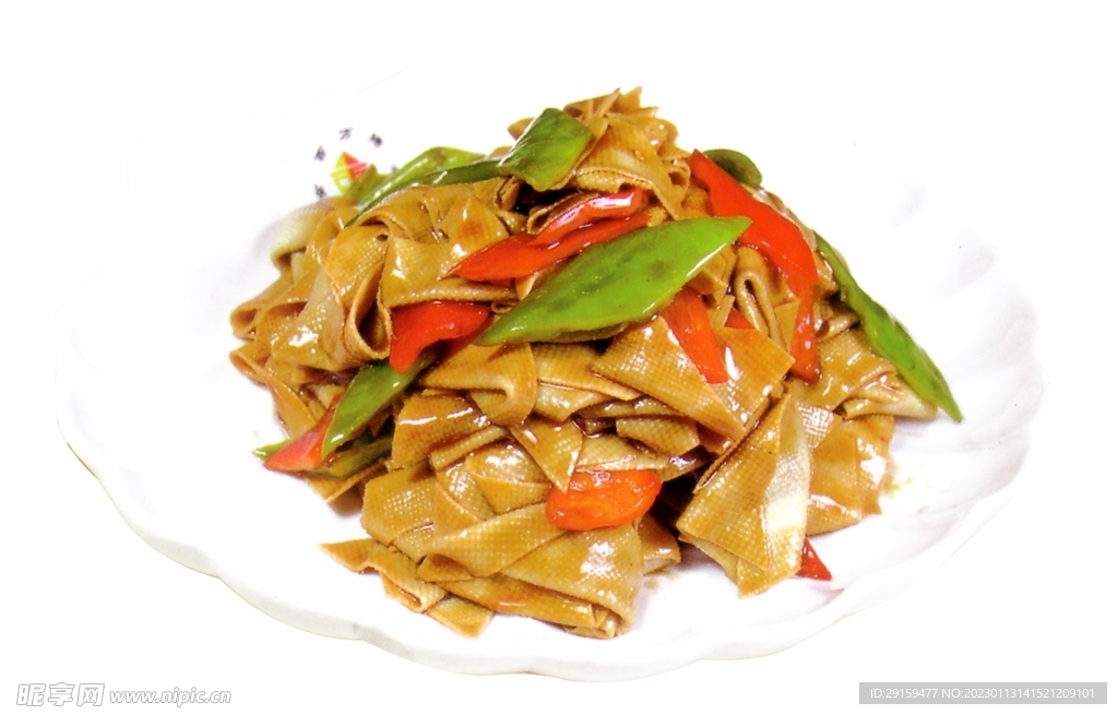 尖椒干豆腐