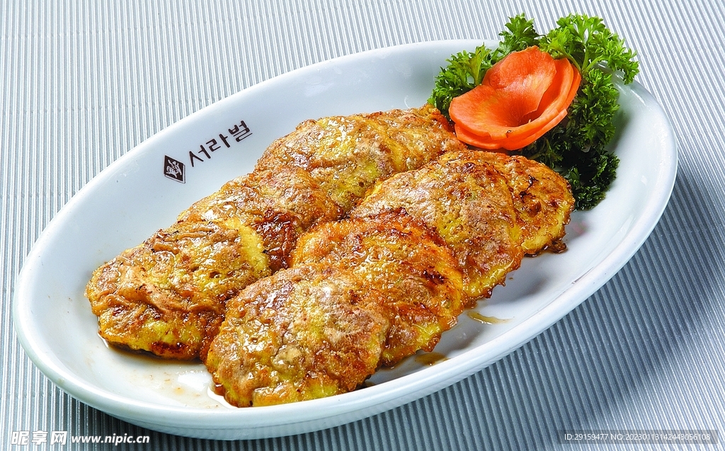 煎牛肉饼