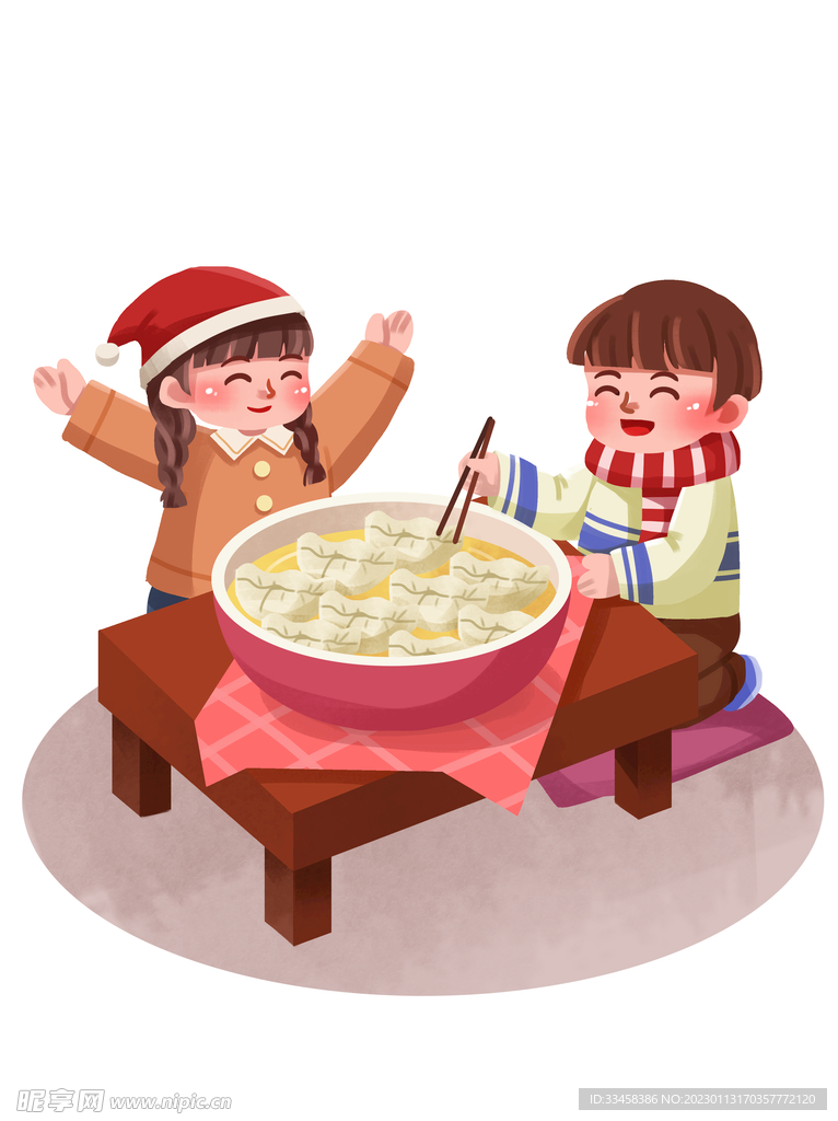 立冬吃饺子