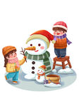 立冬雪人
