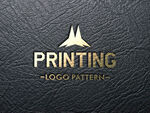 logo样机皮纹展板贴图图片