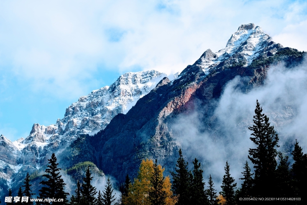 山林高山