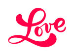 love艺术字