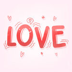 love艺术字
