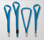 蓝色挂绳设计矢量素材