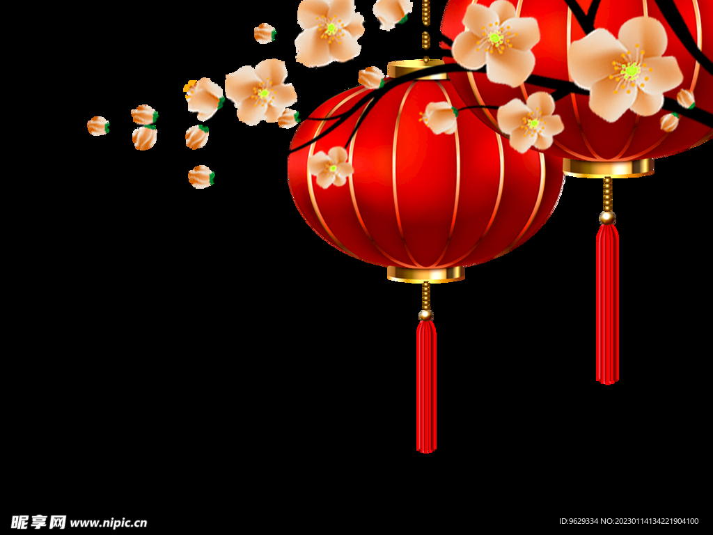 灯笼梅花