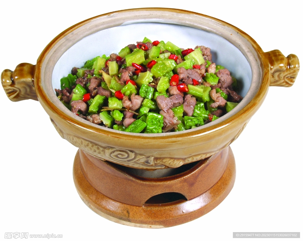 苦瓜炒仔鸭