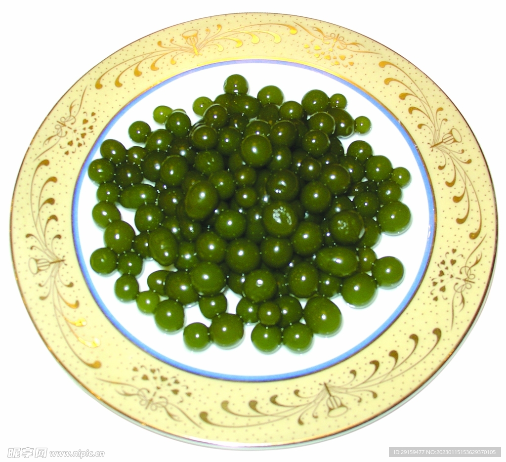 绿色豆子