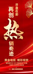 房地产开盘展架