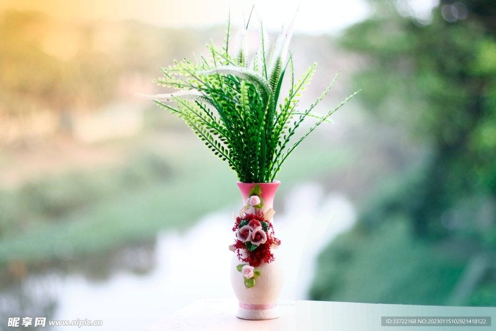 花瓶插花