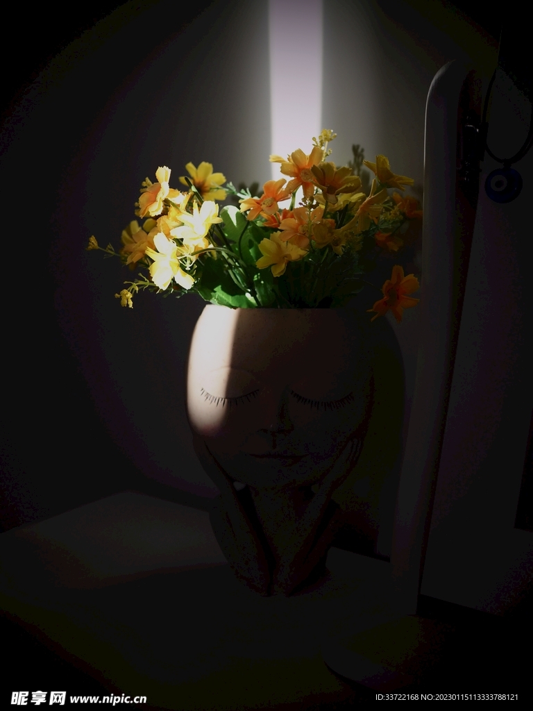 花瓶插花