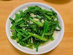 蒜蓉炒菜心