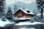 雪景插画