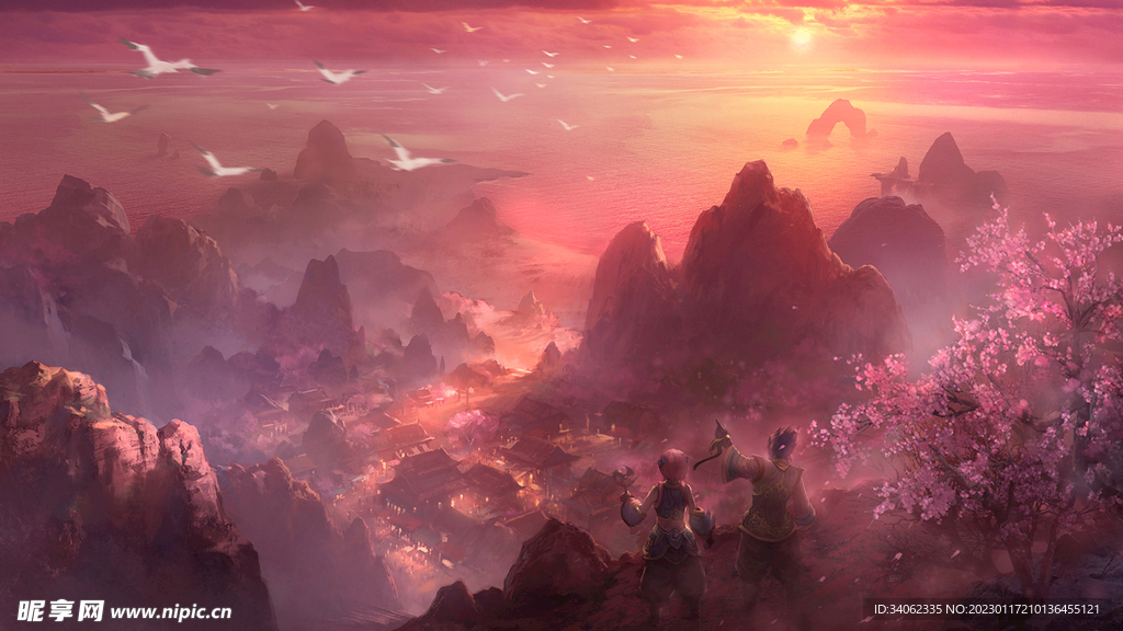 山壁纸