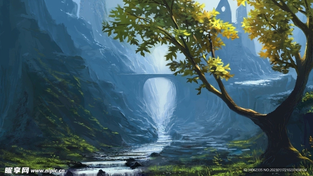 山壁纸
