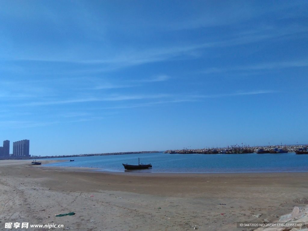 龙口海边风景