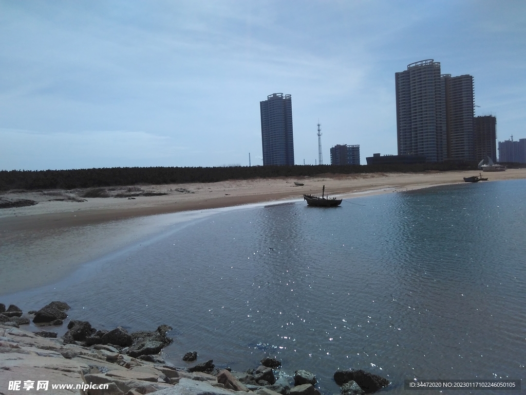 龙口海边风景