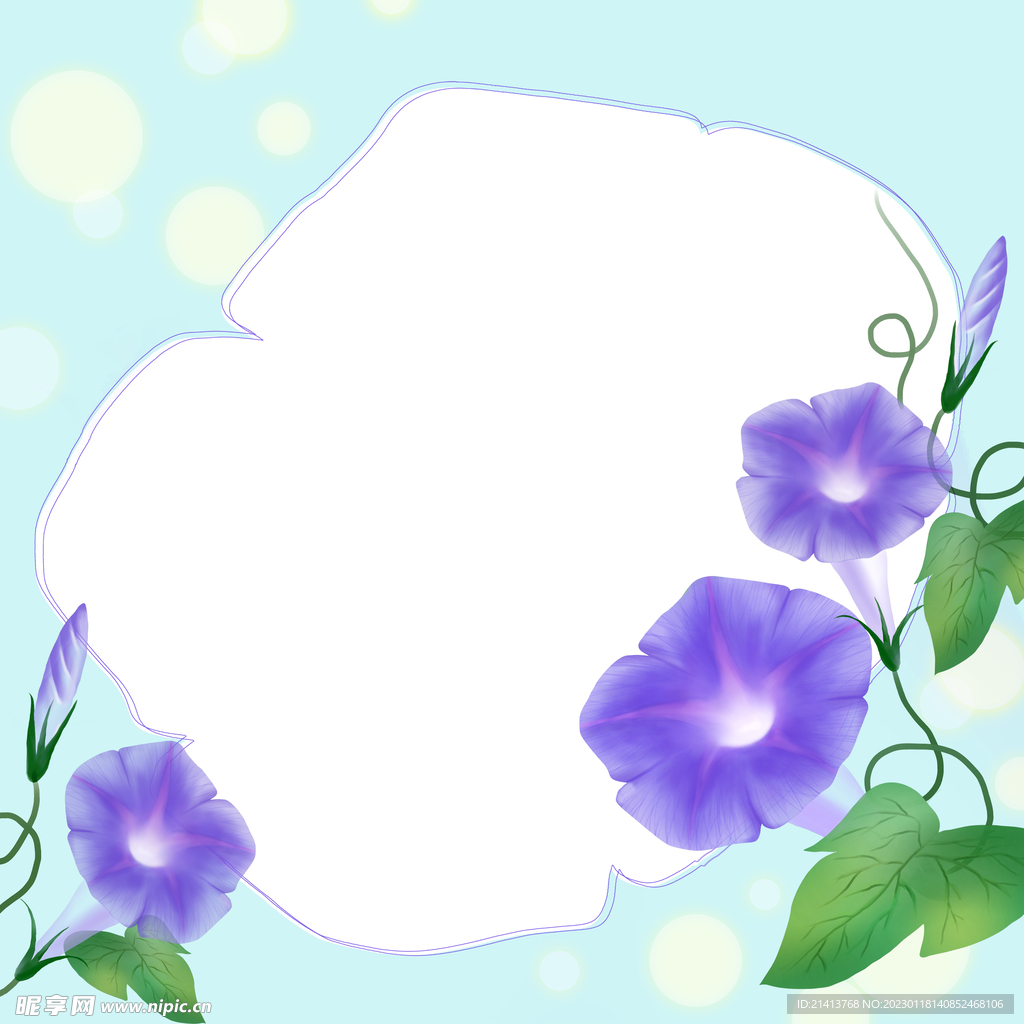 喇叭花牵牛花