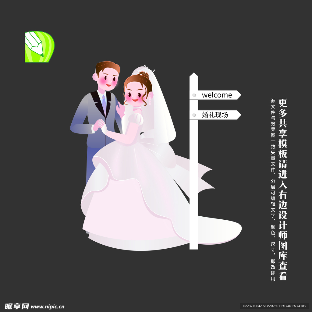 婚礼人物指引