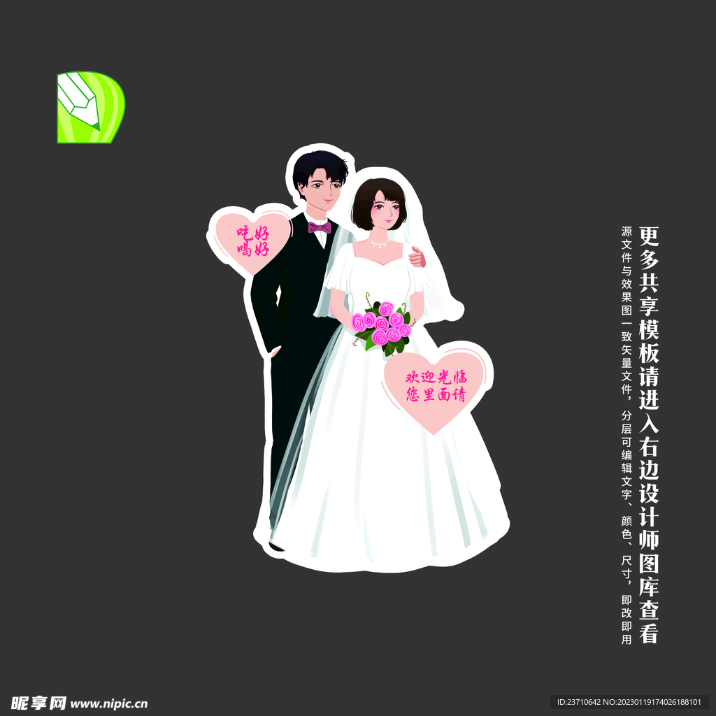 婚礼人物指引