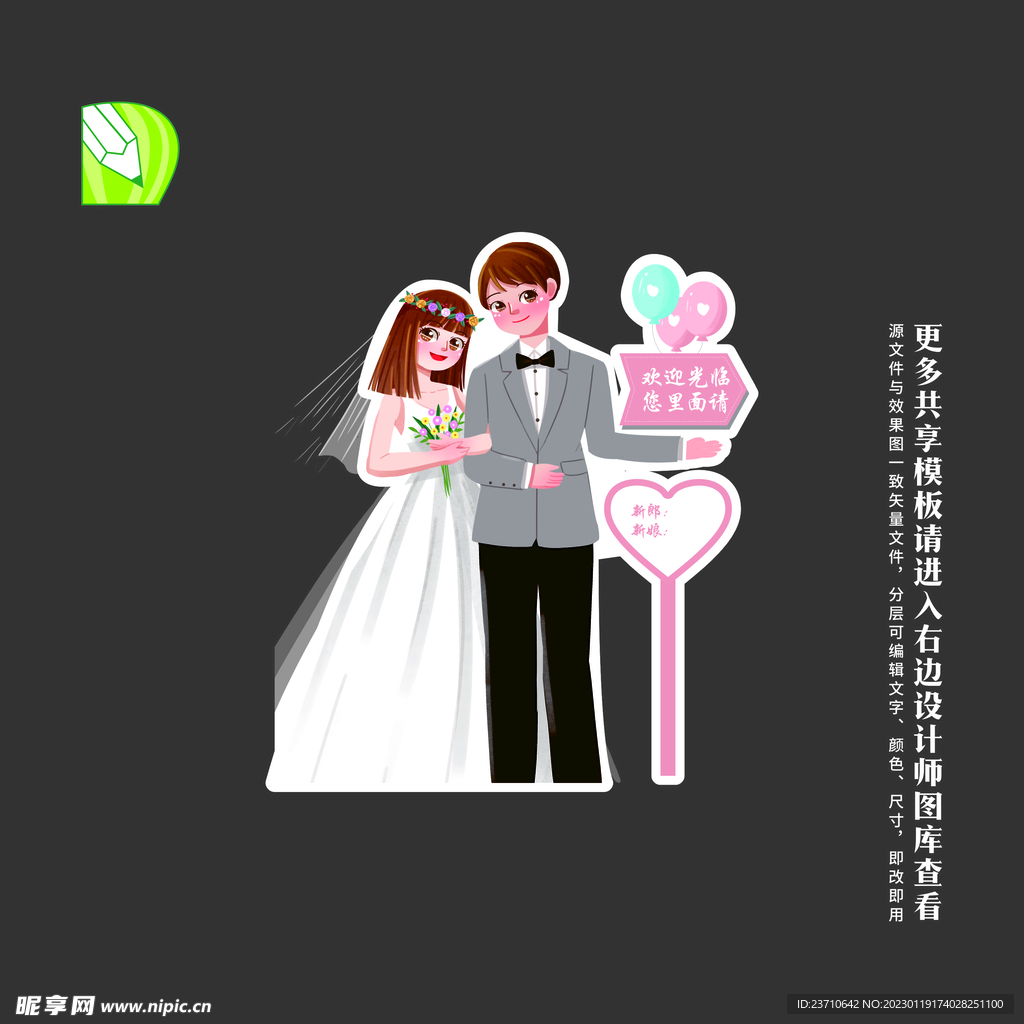 婚礼人物指引