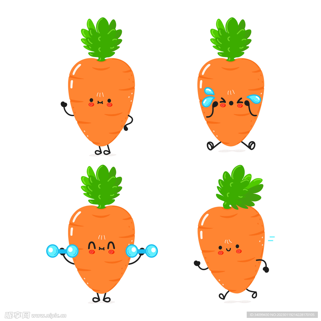 7-8岁儿童画启蒙教程 小萝卜怎么画最简单💛巧艺网
