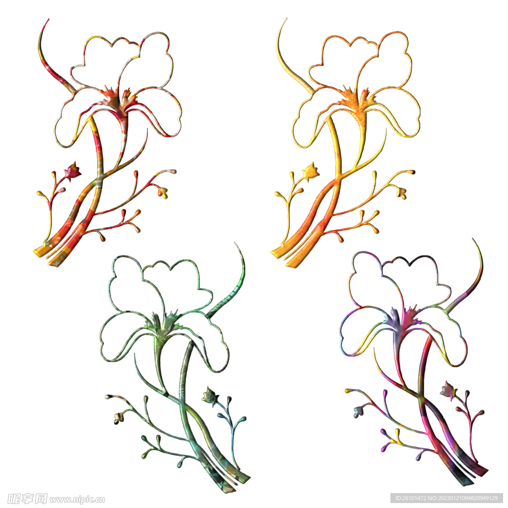 花
