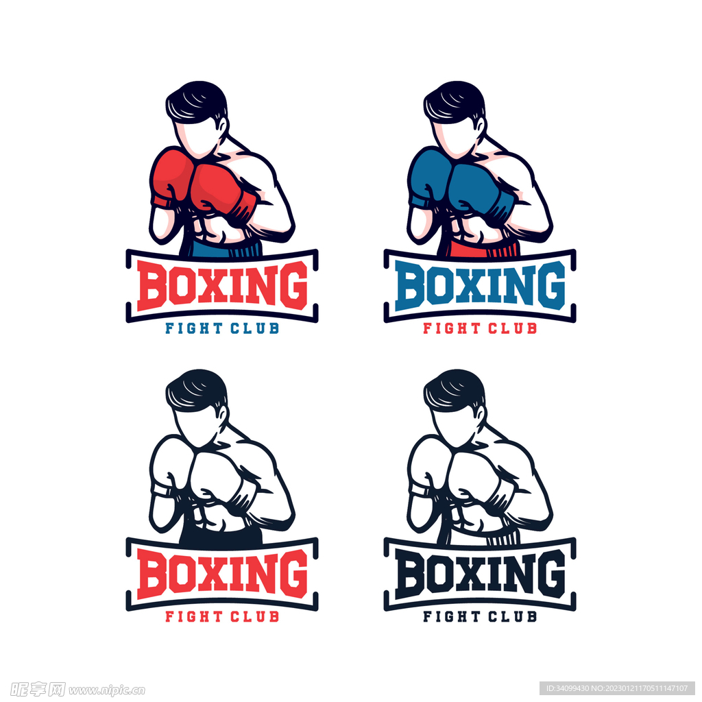 拳击图标logo