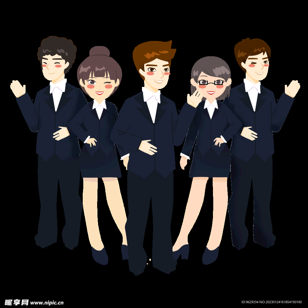 白领插画