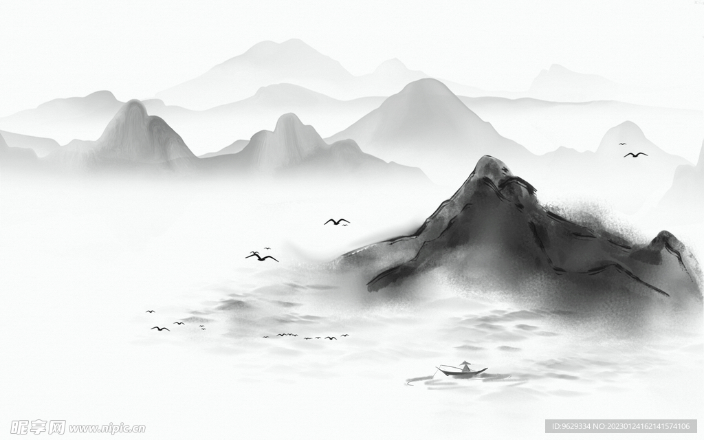 山水画