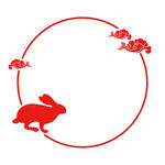  兔子边框 