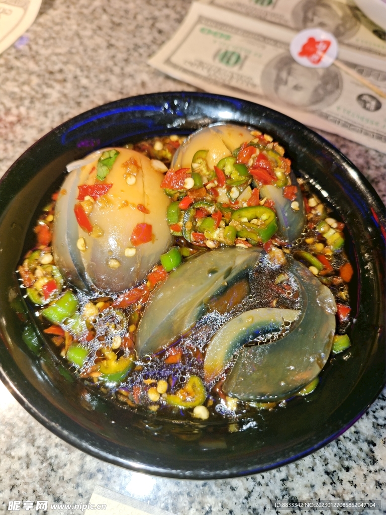 凉拌皮蛋