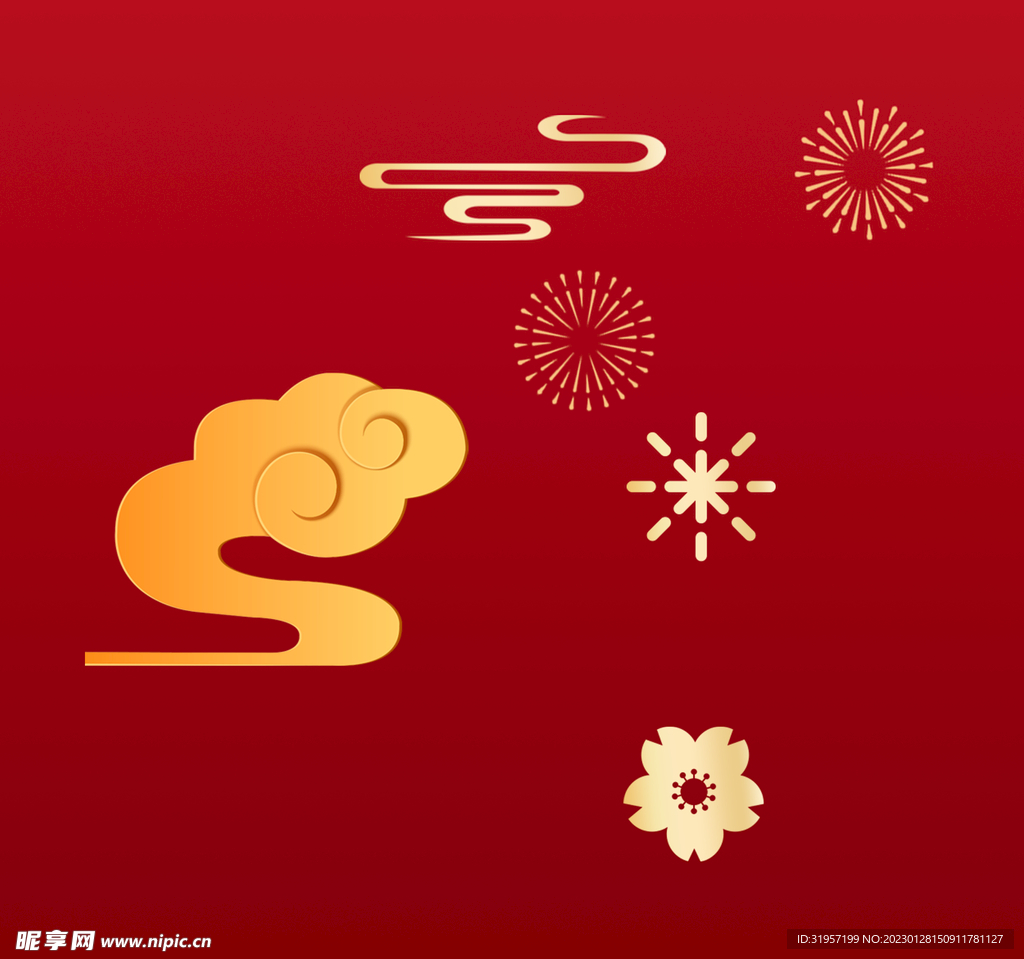 春节装饰素材
