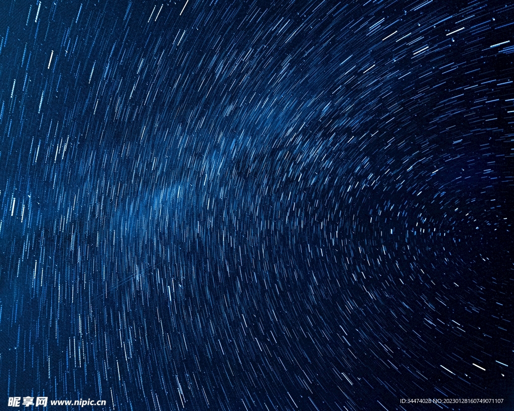 夜晚星空图